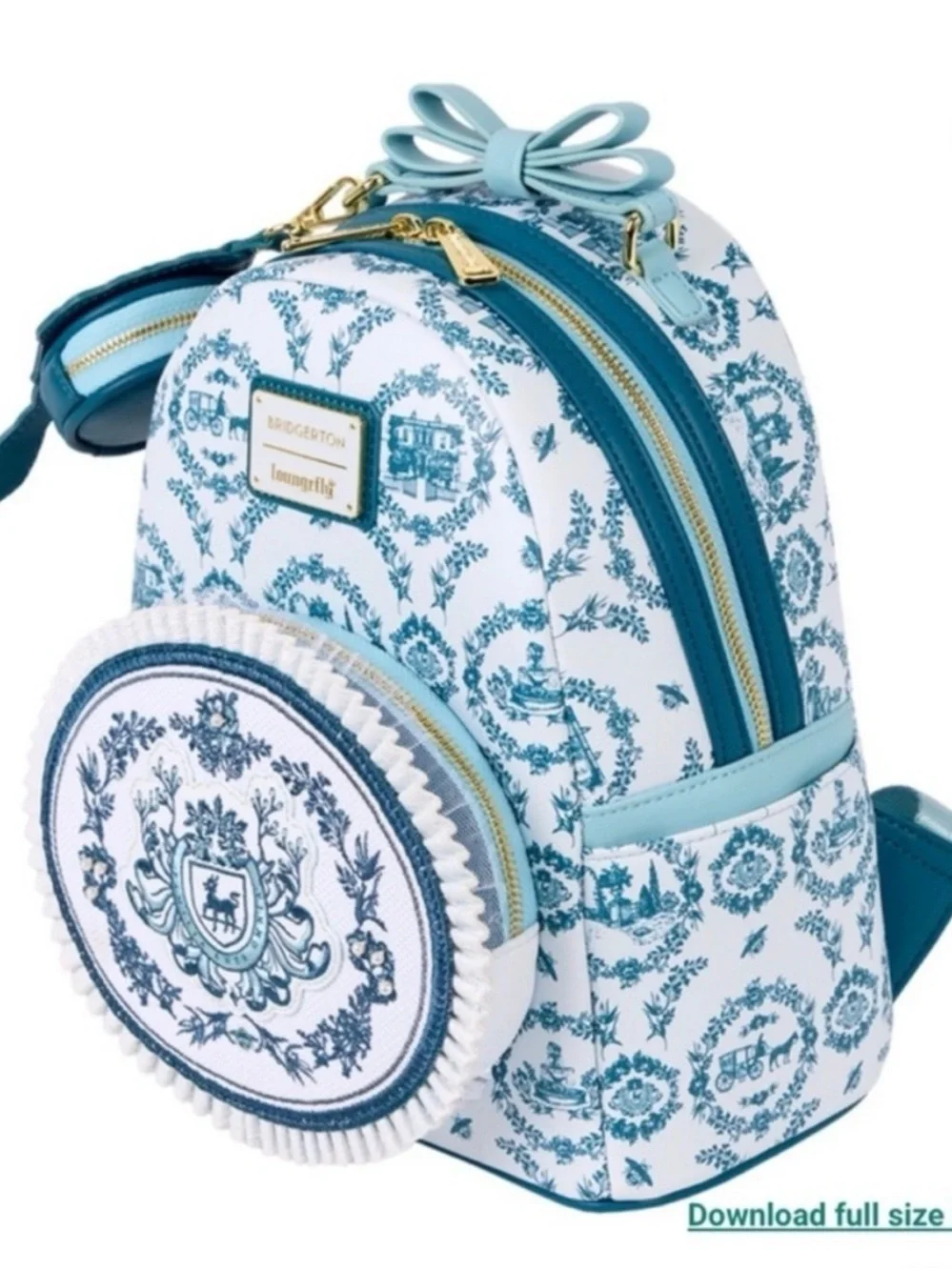 Loungefly Bridgerton Exclusive Diamond of the Season Mini Backpack